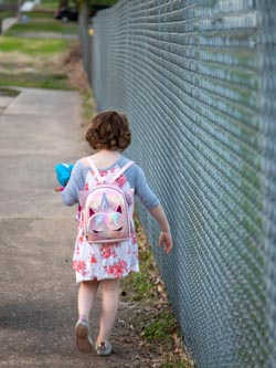 child walking